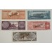 PARAGUAY 1979 . ONE HUNDRED 100 - TEN THOUSAND 10,000 GUARANIES BANKNOTES . SPECIMEN